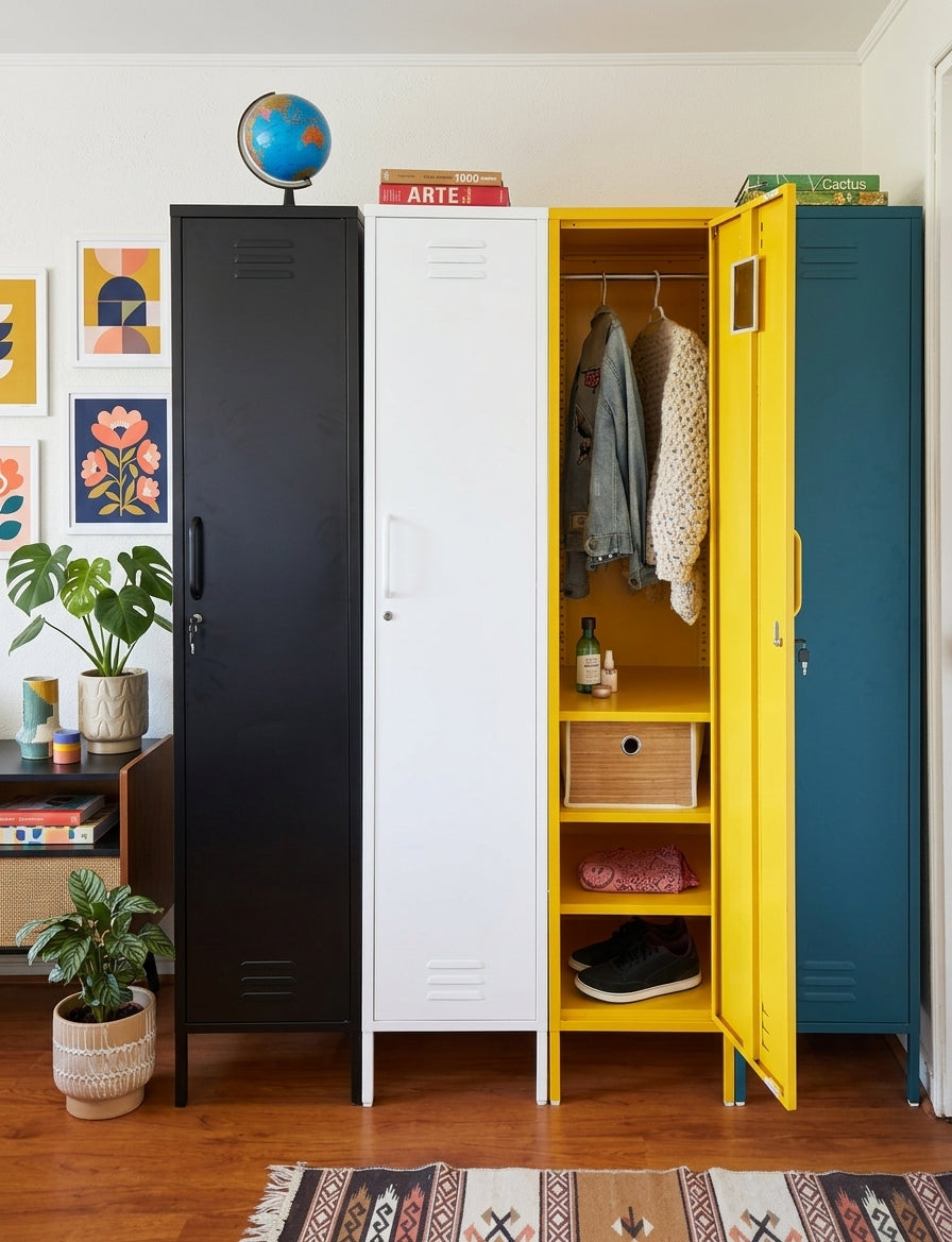 Locker Metálico M Amarillo