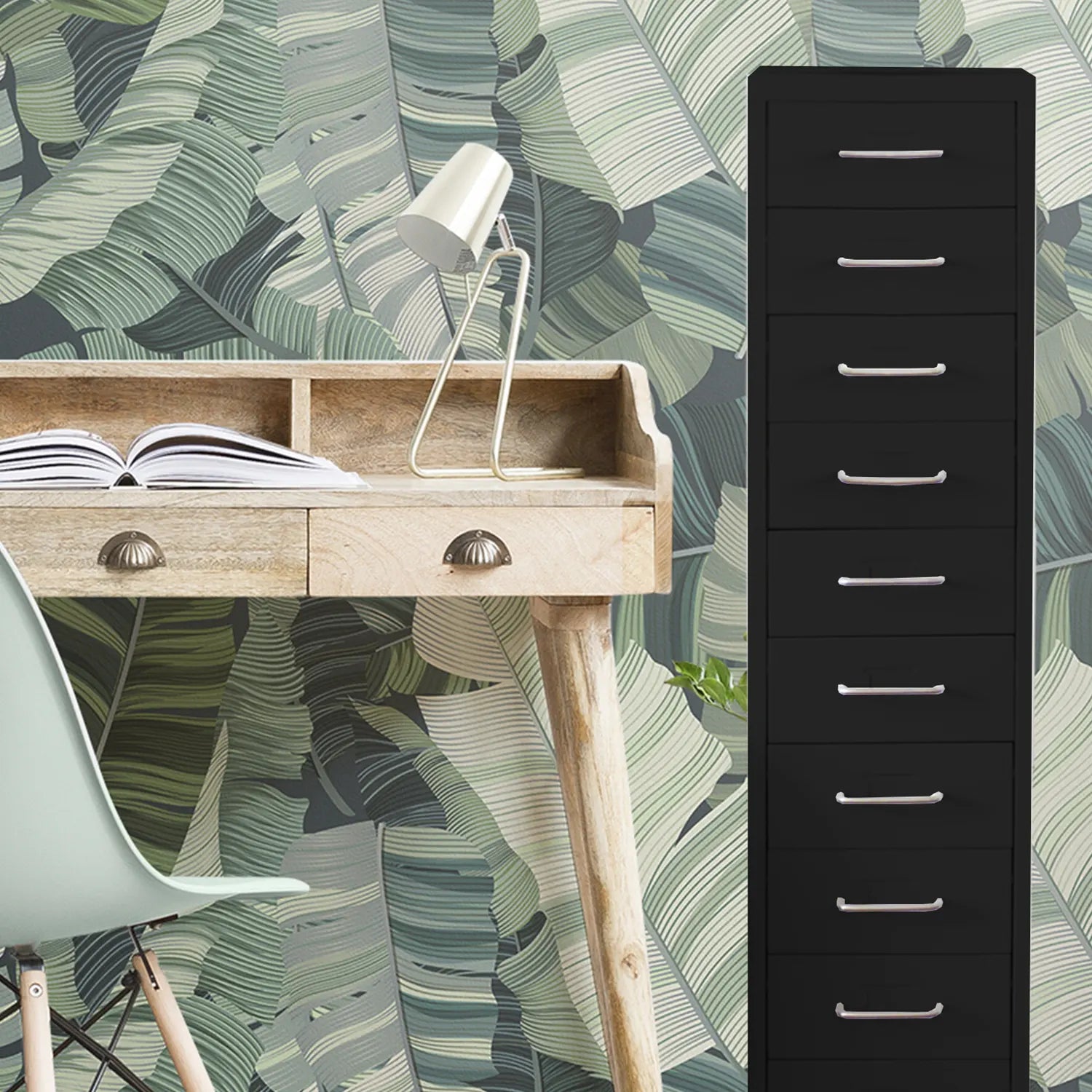 Cajonera Metálica C10 con Ruedas