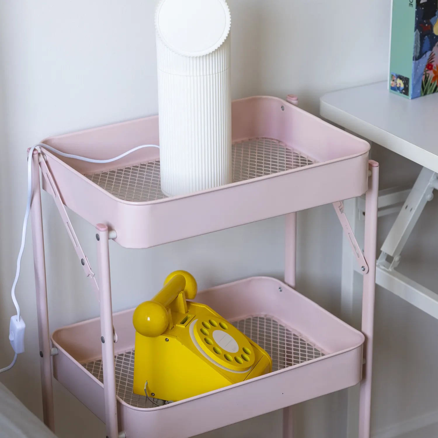 Carro Organizador Plegable con Ruedas Colores