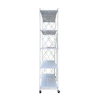 Estante Metálico Plegable de 5 Niveles