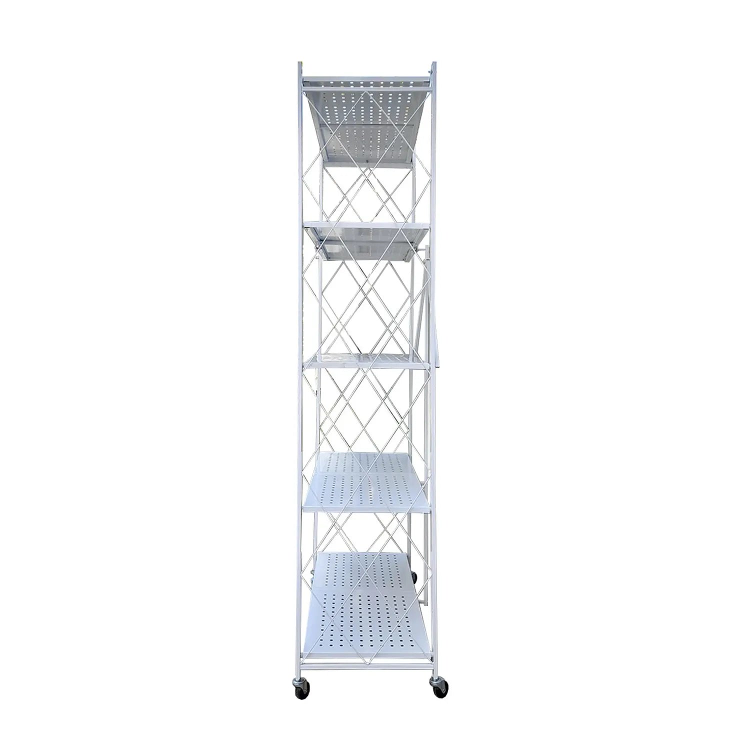 Estante Metálico Plegable de 5 Niveles