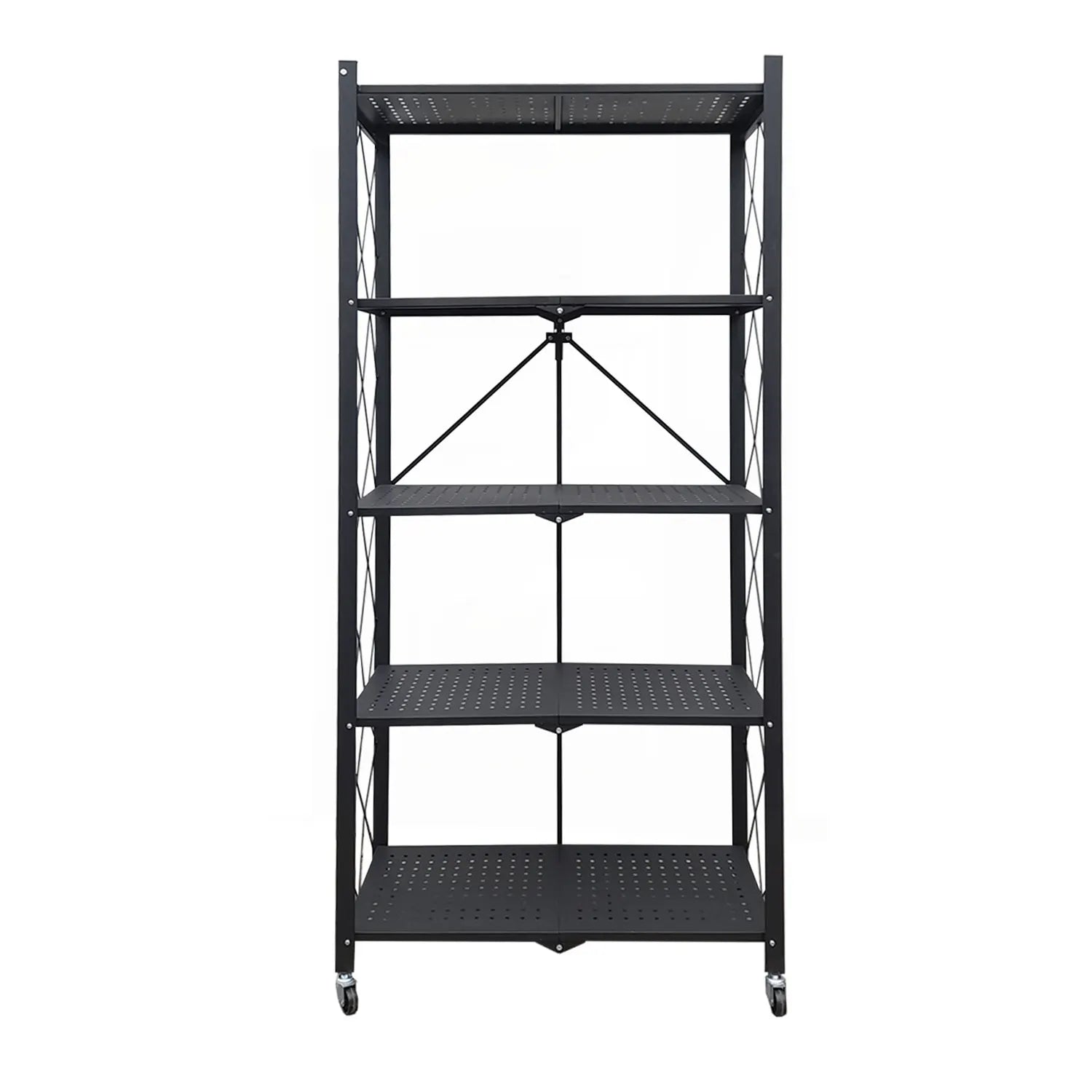 Estante Metálico Plegable de 5 Niveles