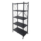 Estante Metálico Plegable de 5 Niveles