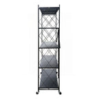 Estante Metálico Plegable de 5 Niveles