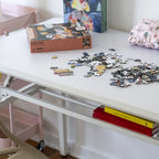 Escritorio Plegable con Base Metálica