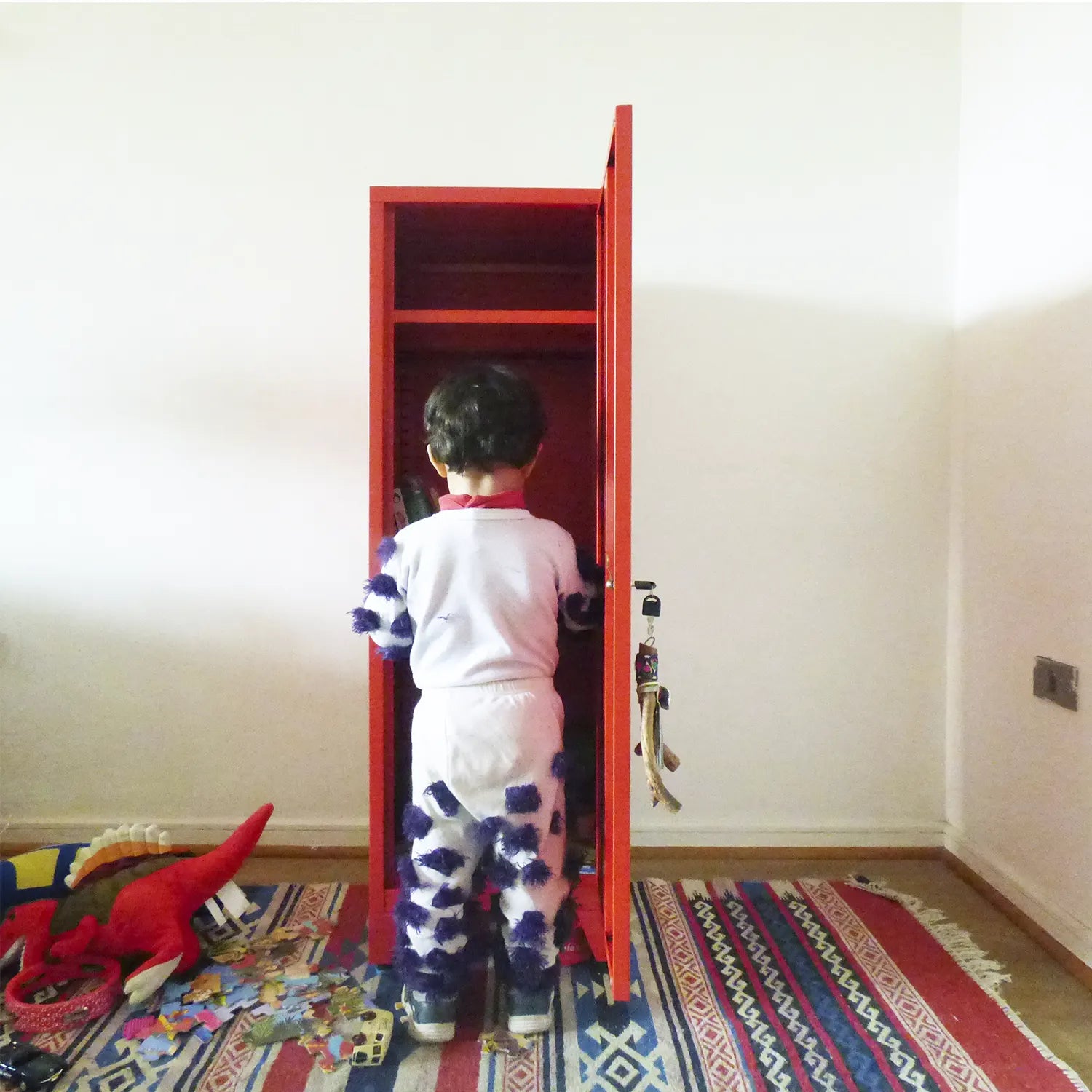 Locker MiniL Rojo