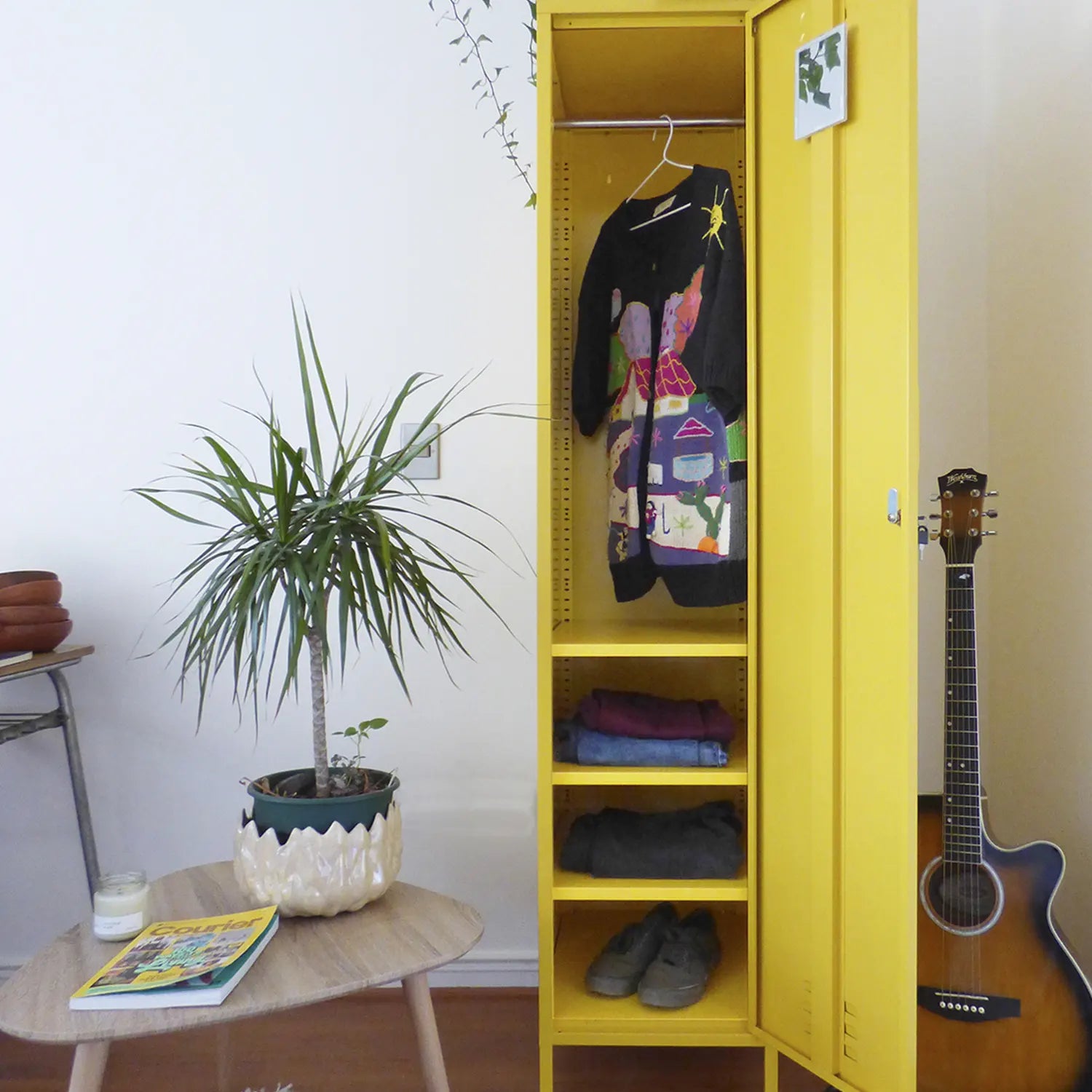 Locker Metálico M Amarillo