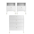 Especial Dormitorio: 2 x Veladores C +  Cómoda 4c