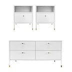 Especial Dormitorio: 2 x Veladores C +  Rack 4C