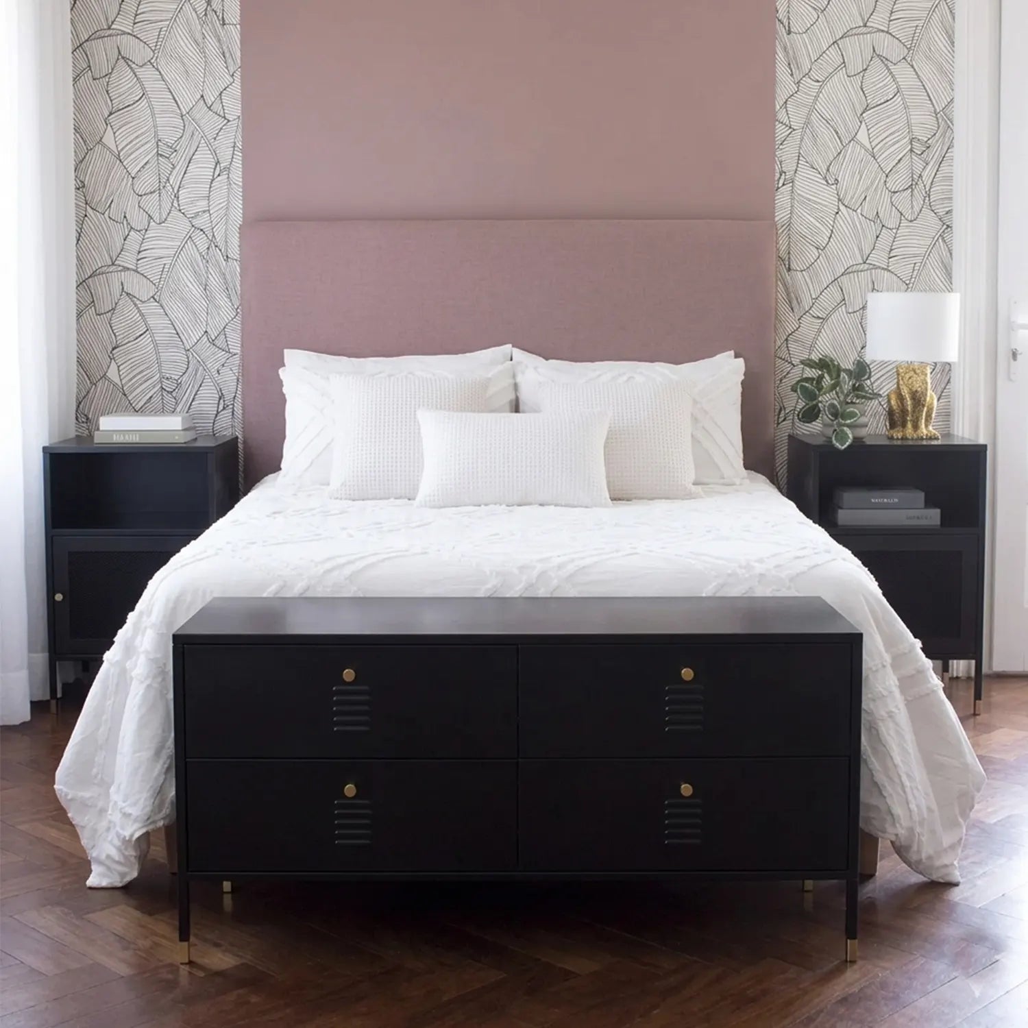 Especial Dormitorio: 2 x Veladores M +  Rack 4C