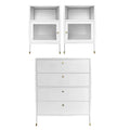 Especial Dormitorio: 2 x Veladores M +  Cómoda 4c