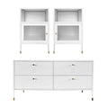 Especial Dormitorio: 2 x Veladores M +  Rack 4C