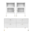 Especial Dormitorio: 2 x Veladores M +  Rack 4C