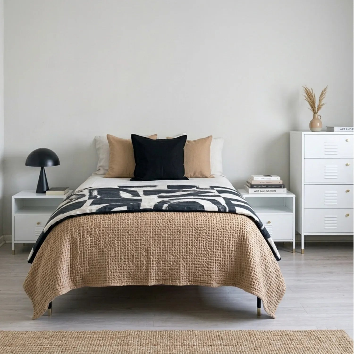 Especial Dormitorio: 2 x Veladores C +  Cómoda 4c