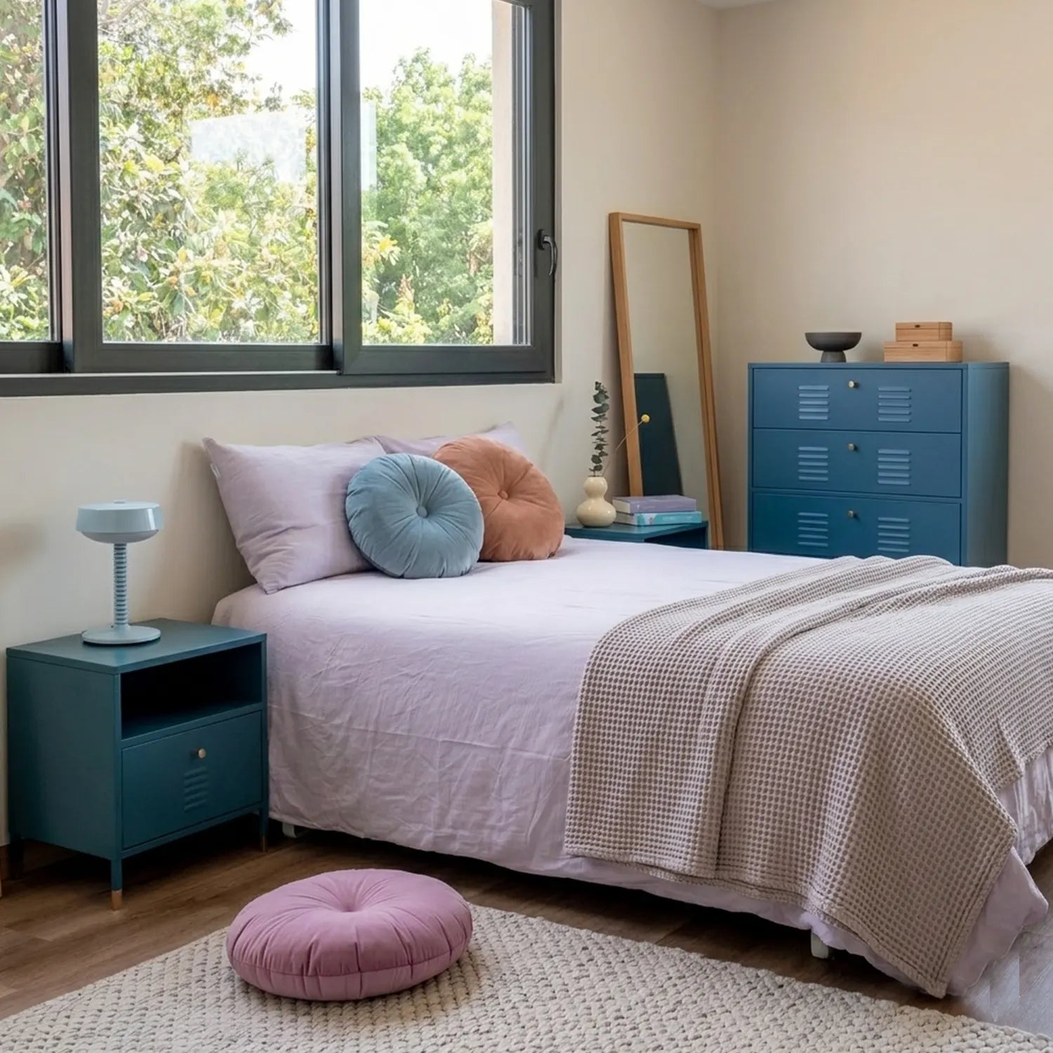 Especial Dormitorio: 2 x Veladores C +  Cómoda 4c
