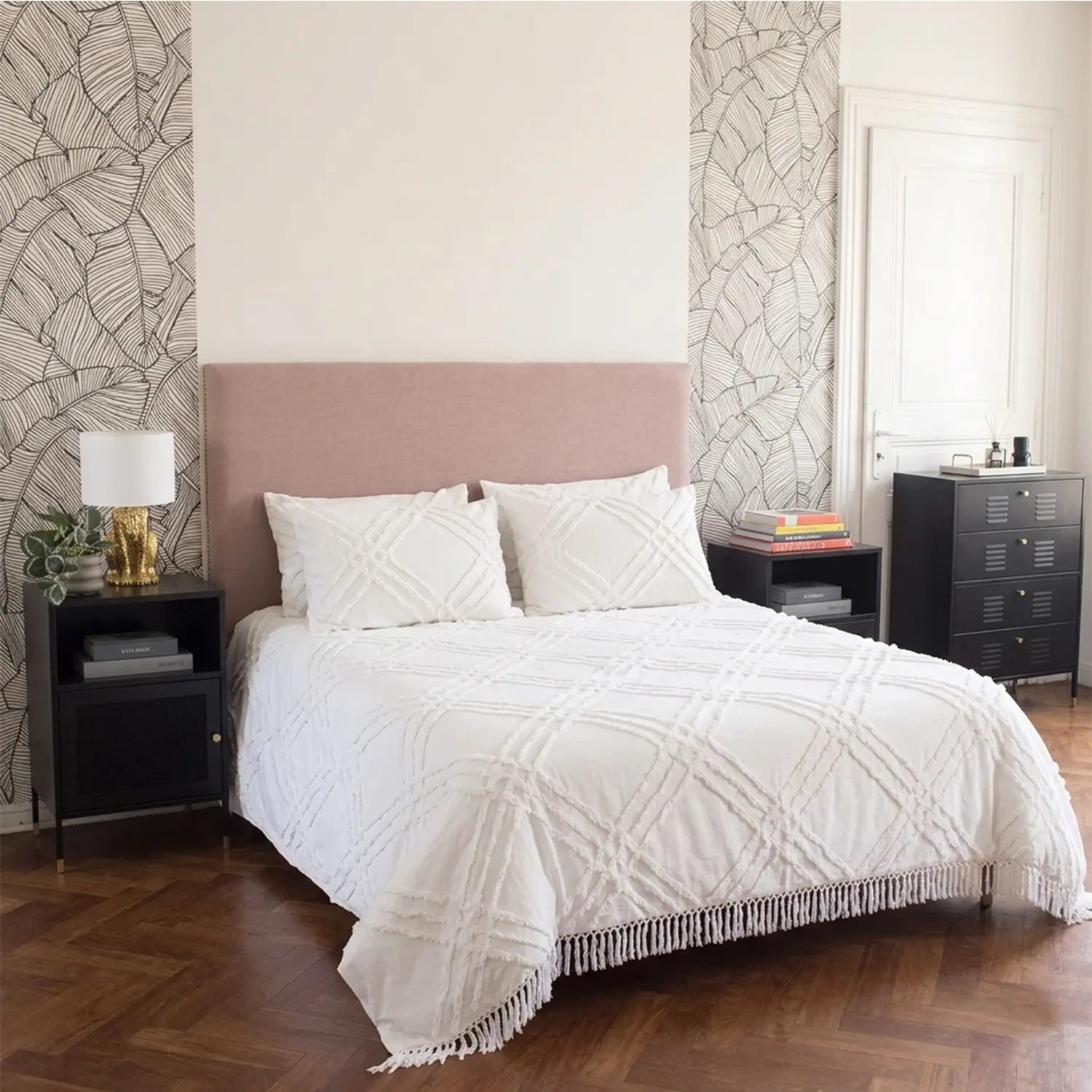 Especial Dormitorio: 2 x Veladores M +  Cómoda 4c